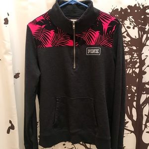 Pink by VS Quarter-Zip Sweater